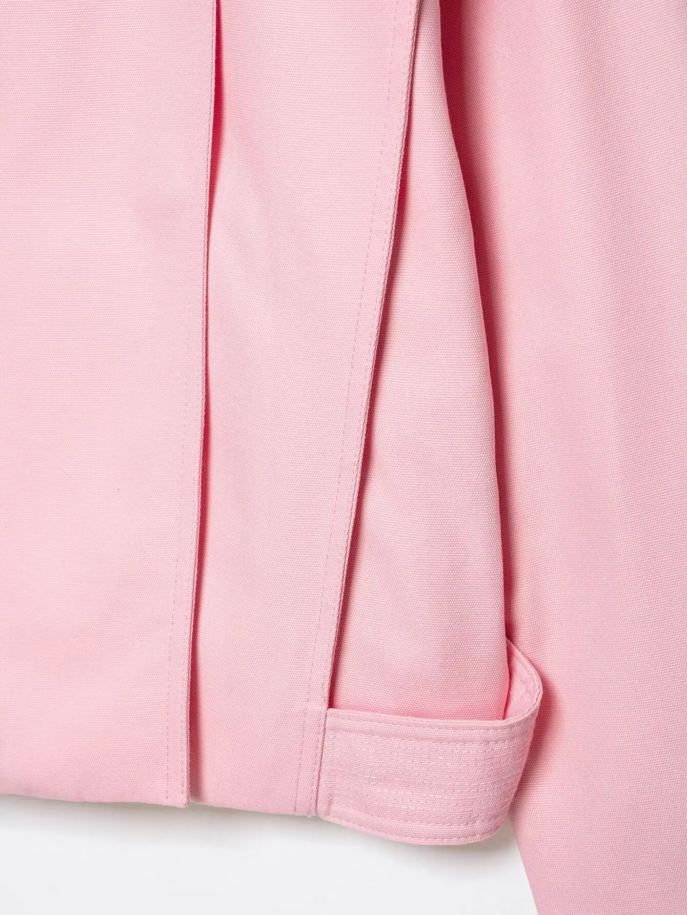 HH Damen Elegante Asymmetrische Jacke Stehkragen Knopfdetail Oberbekleidung Frühling Herbst Business Casual & Büro Streetwear – Detail 10