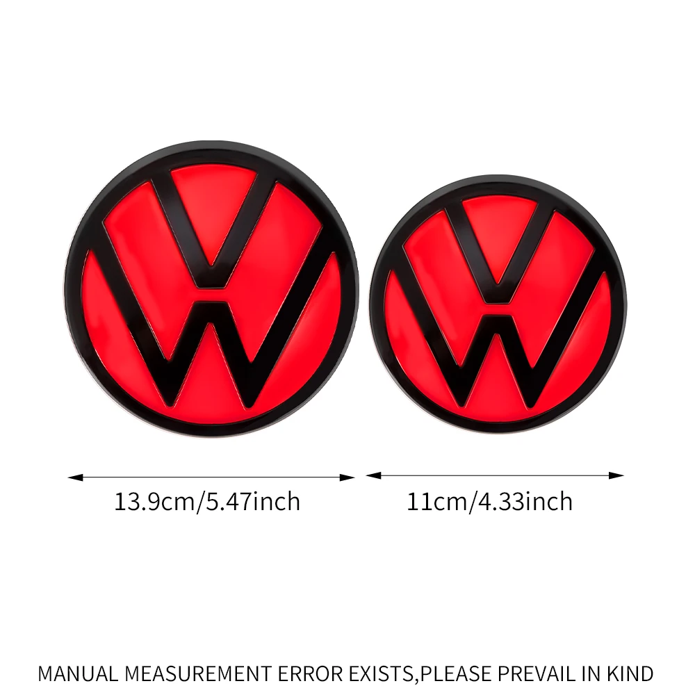 1pc For VW Golf 8 (MK8) T-ROC POLO Arten 21-23 ID3 Replace type Car Rear Trunk Badges Lid Emblem Front Or Rear Logo Accessories