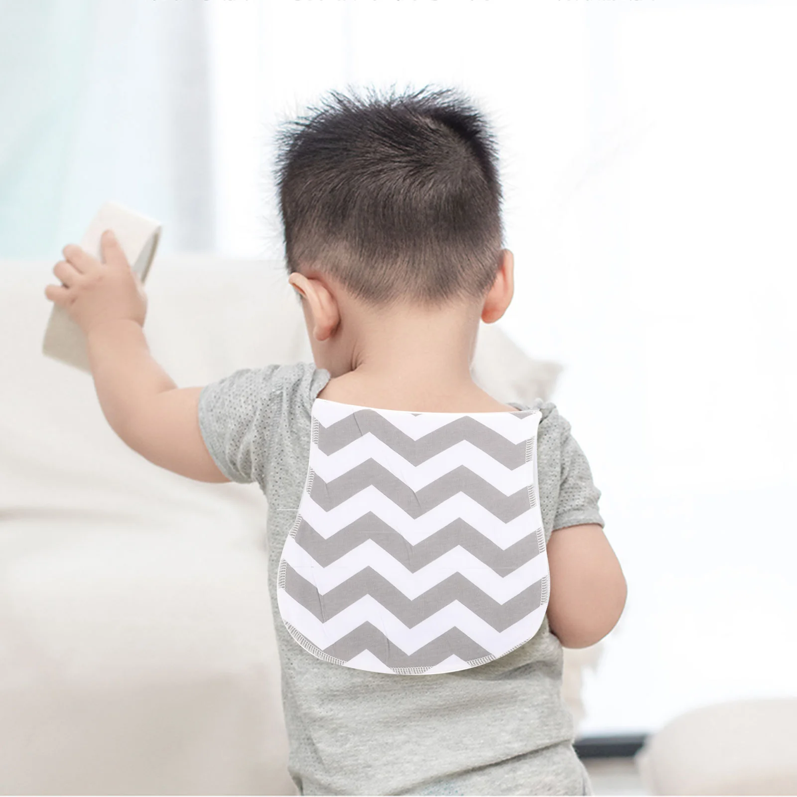 

3 Pcs Burp Wipes Baby Feeding Bib Small Cotton Bibs Clothing for Eating Fedding Men and Women
