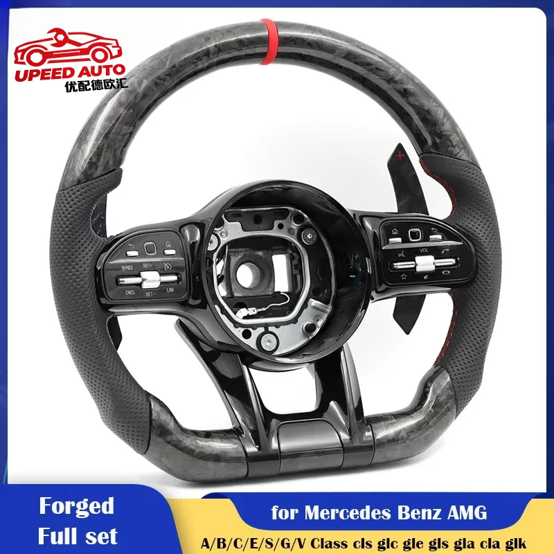 

Forged Car Steering Wheel Assembly for Mercedes Benz AMG Cls Glc Gle Gls Gla Cla Glk W205 G65 G500 W166 W204 W205 W212 W213 W447