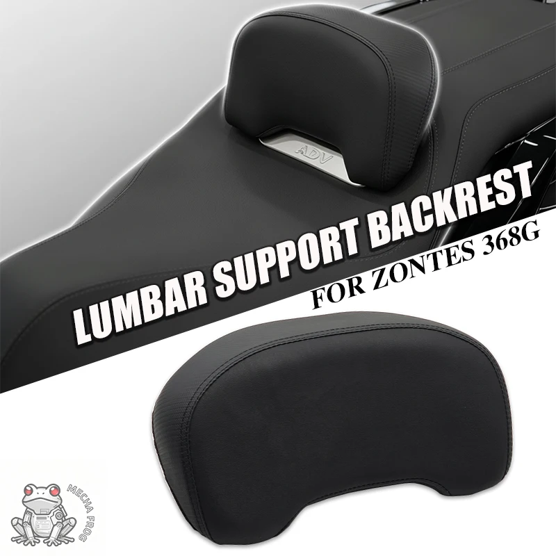 

FOR ZONTES 368G 368 G 368-G Motorcycle Modified Enlarged Widened Cushion Lumbar Support Backrest Seat Holder