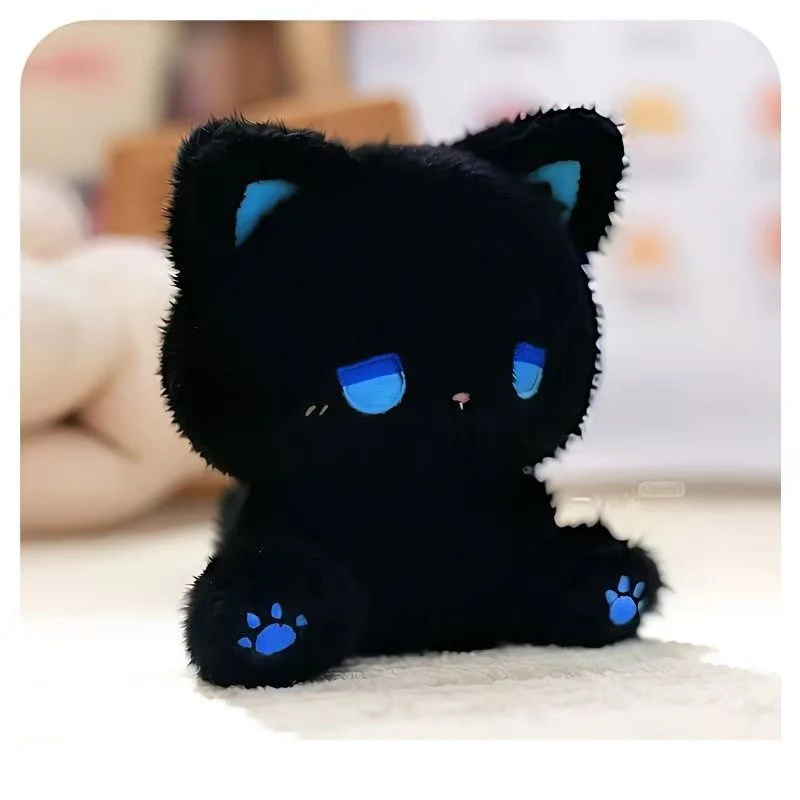 

Cute Adorable High-Appearance Cartoon Sitting Emo Cat Model, Gift for Friends