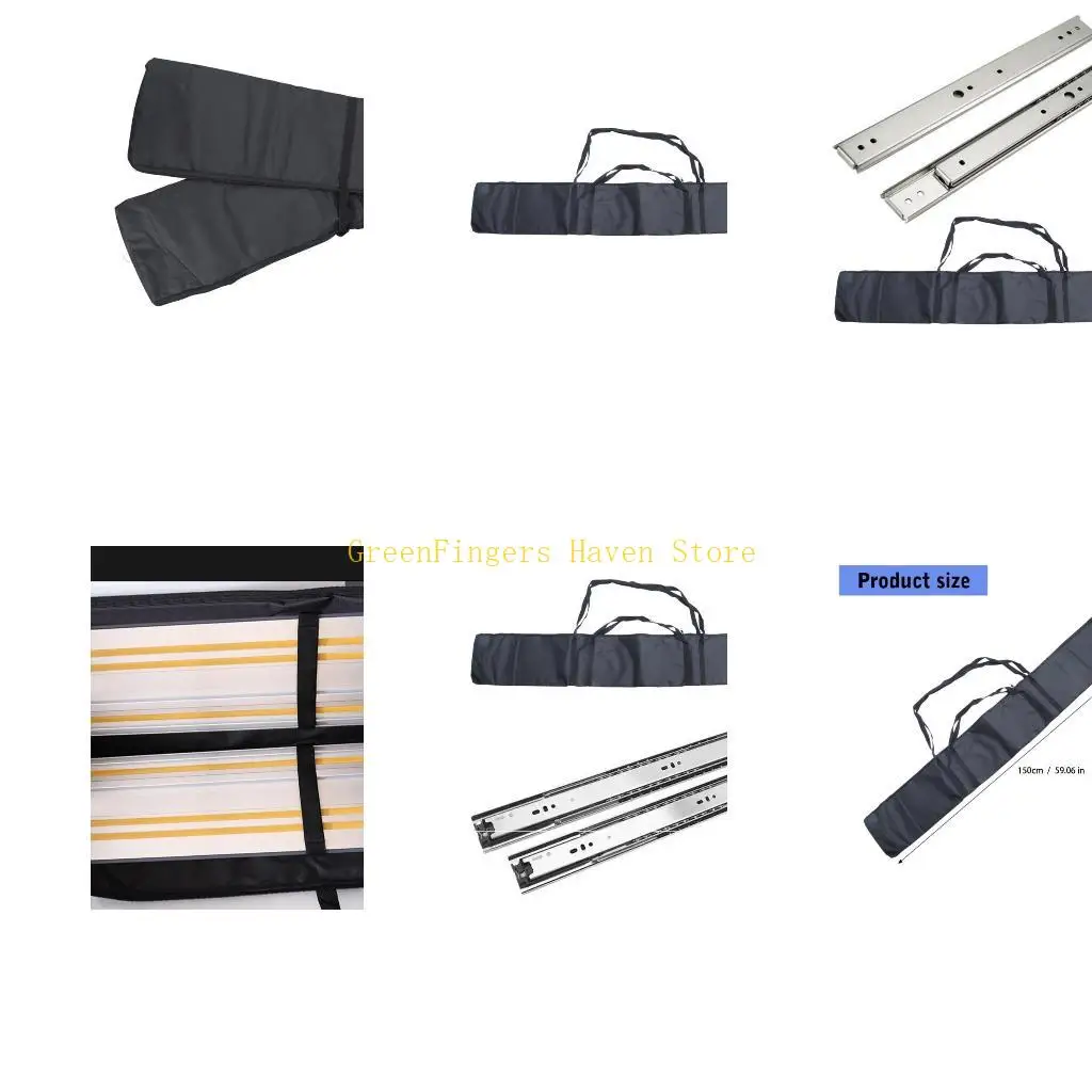 F68D Professional Tool Case for Sliding Track Oxford Cloth Storage Bag