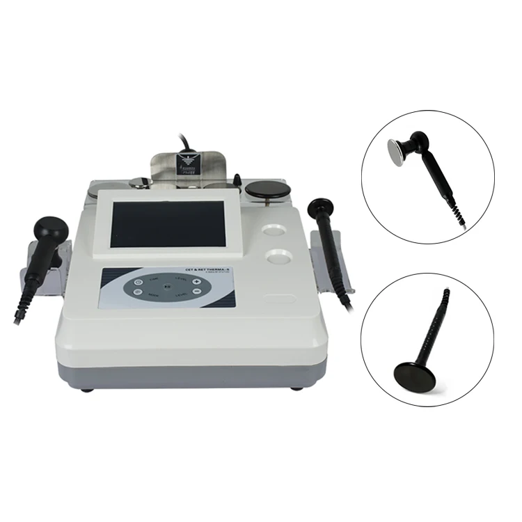 Tecar Diathermy Monopolar Radio Frequency Tecar Physiotherapy Body Shape Face Lift Ablation Machine