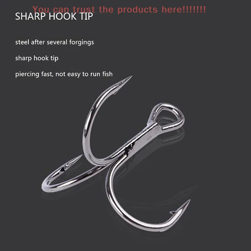 

Fishing Hook Baitholder Wobblers Gig Fly Tying Treble Hook Bass Lure Holder Set