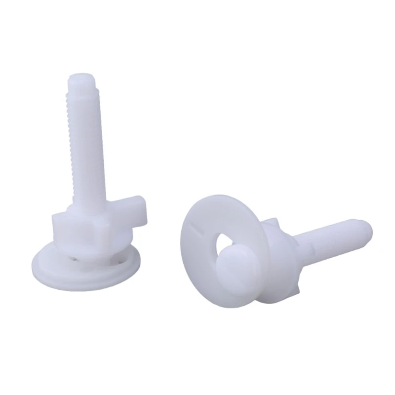 Toilet Lid Mounting Set Strong ABS Screws Bolts Essential Toilet Installation Set Toilet Cover Screw Set for House