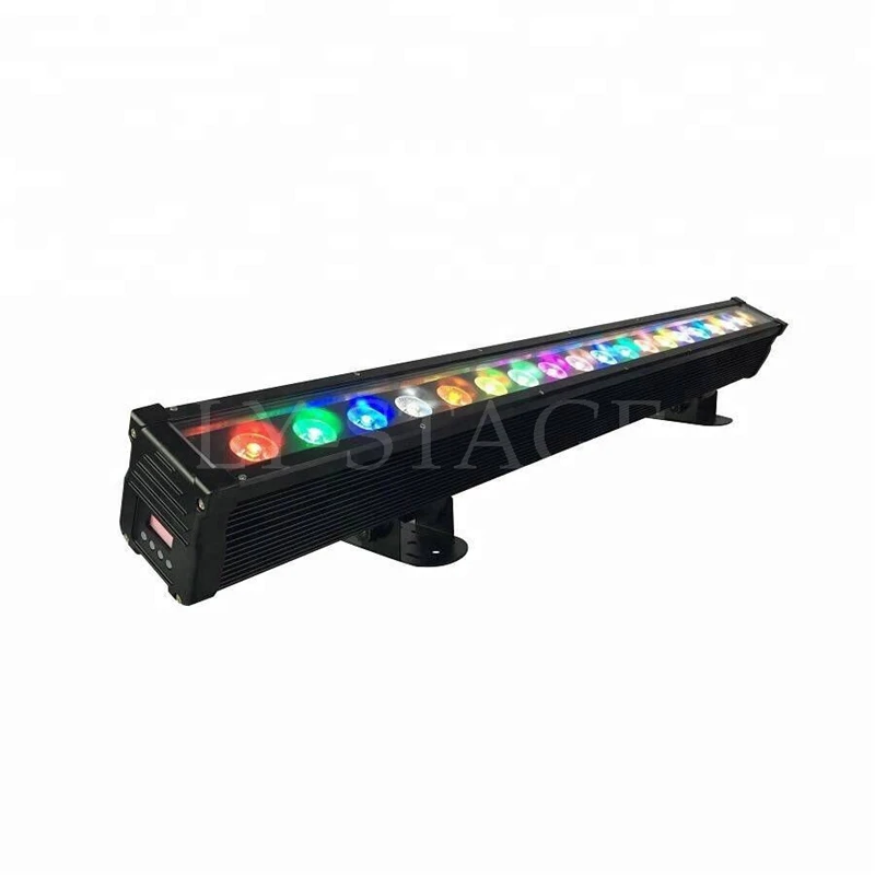 

High Quality Ip65 Waterproof Outdoor Dj Club Party Stage Lighting 18x10w Rgbw 4in1 Pixel Bar Led Wall Washer Wash Light