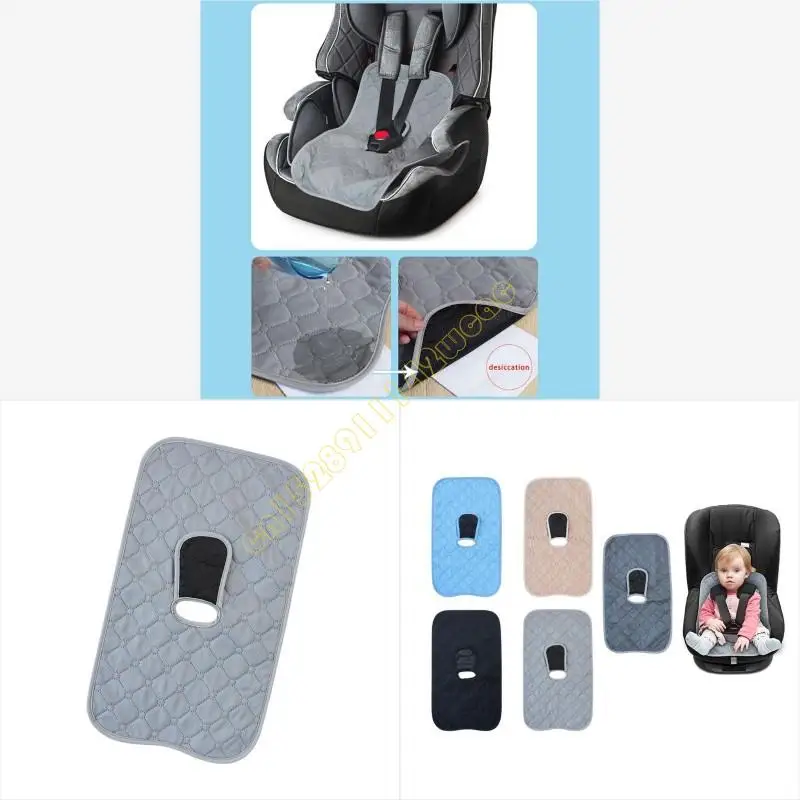 

Toddler Car Seats Protector Pad Watertight Designs Infant Car Seats Liners Polyester for Potty Training & Easy Cleaning DXAD