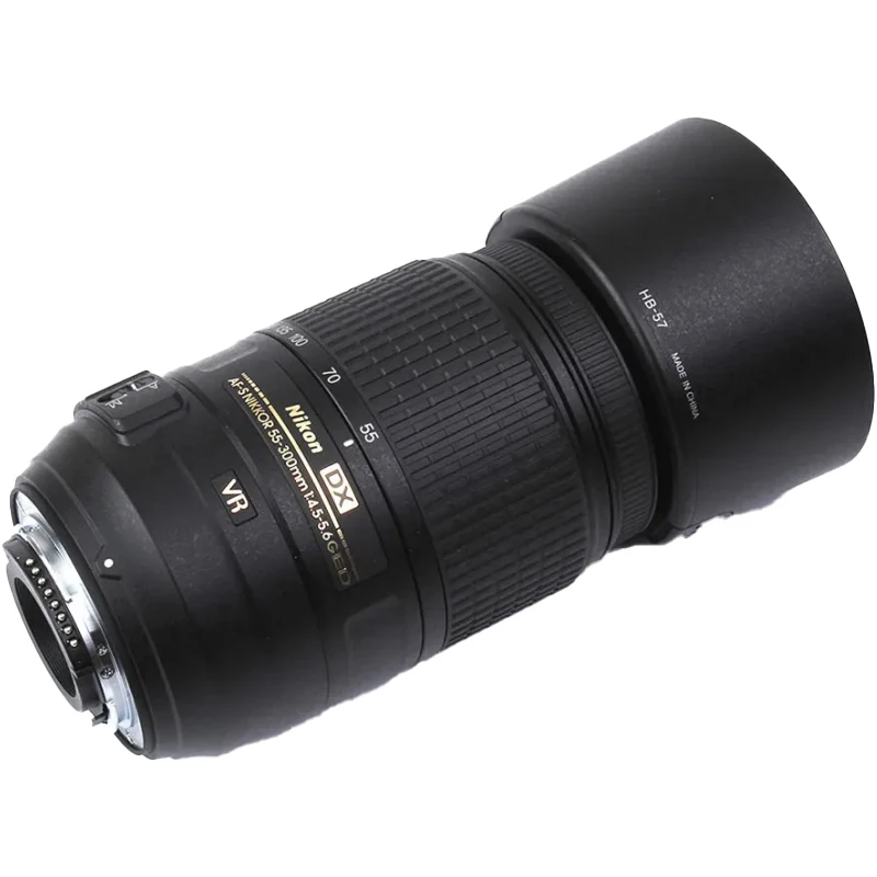 Nikon AF-S DX NIKKOR 55-300mm f/4.5-5.6G ED VR Lens For Nikon SLR Cameras for Nikon-Mount