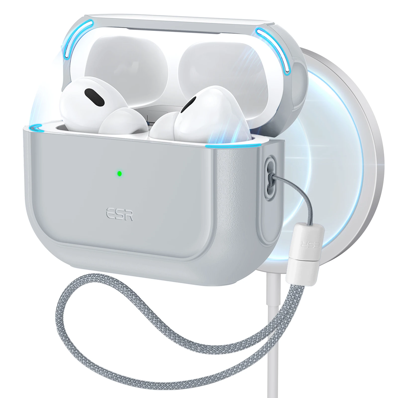 ESR for AirPods Pro 2 ケース ストラップ付き Airpods Pro 2023/2022