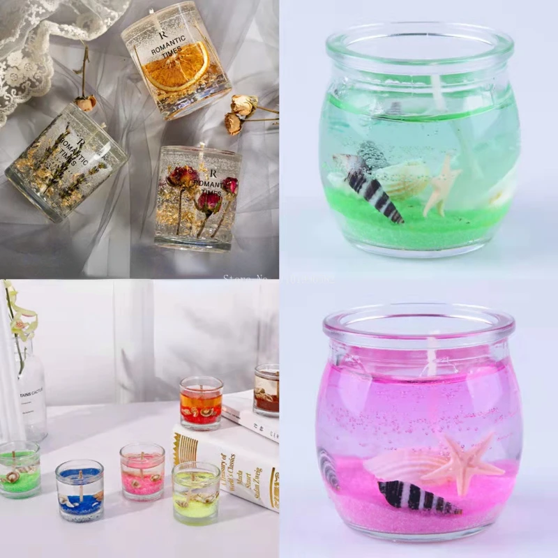 50g Super Hard Block Shape Jelly Wax Crystal Wax Creative DIY Scented Candle Wax Cup Decorative Modeling Manual Raw Materials view 5