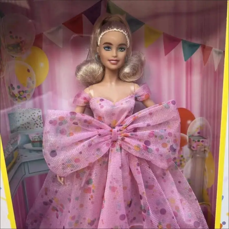 2025 جديد دمية باربي عيد ميلاد التمنيات مجموعة هدية مجموعة صناديق لعبة عيد ميلاد عيد الميلاد مفاجأة هدية #5