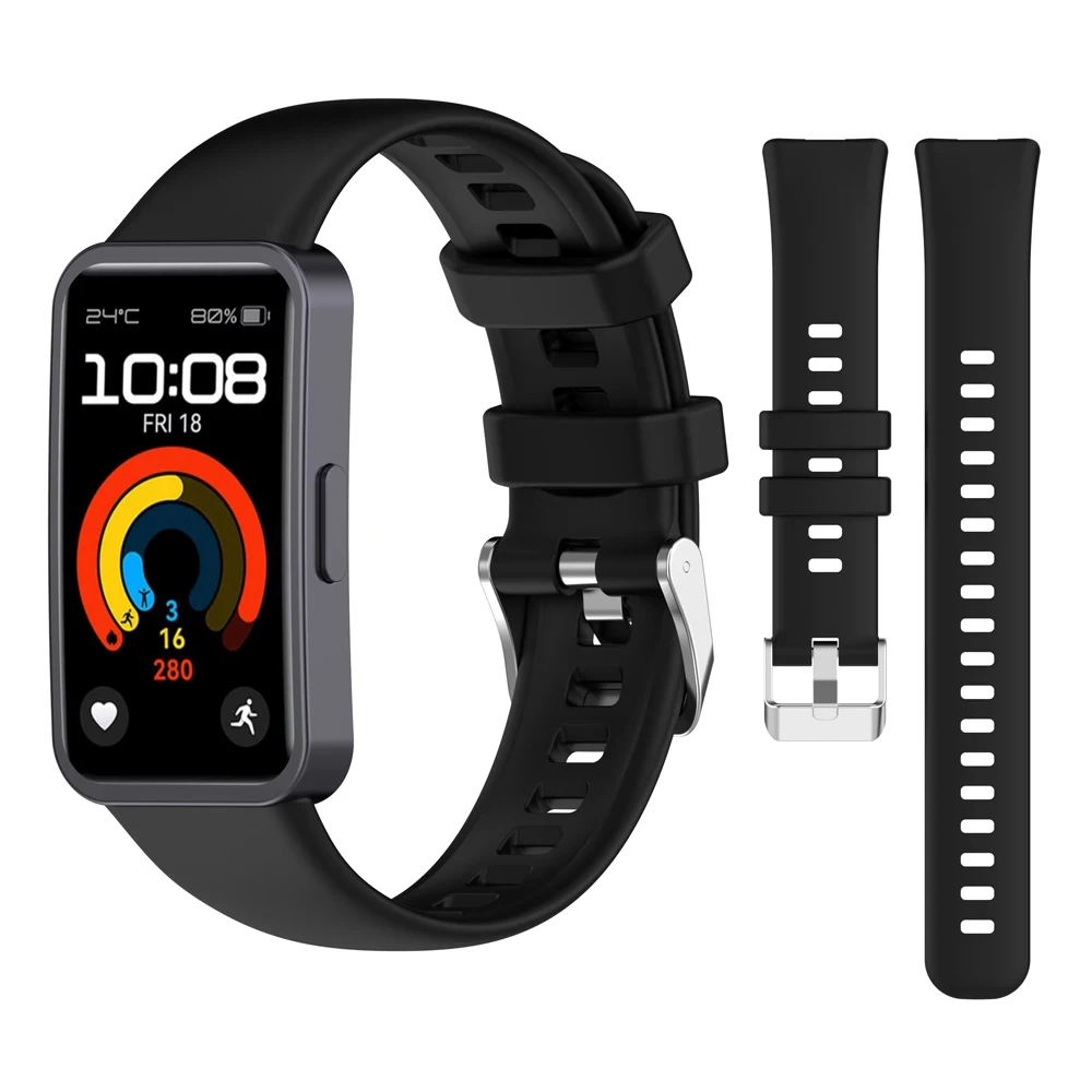 Watch Straps For Huawei Band 8/9/9NFC Accessories Replacement Belt Wrist silicone bracelet correa smartwatch Huawei Band 9 Strap