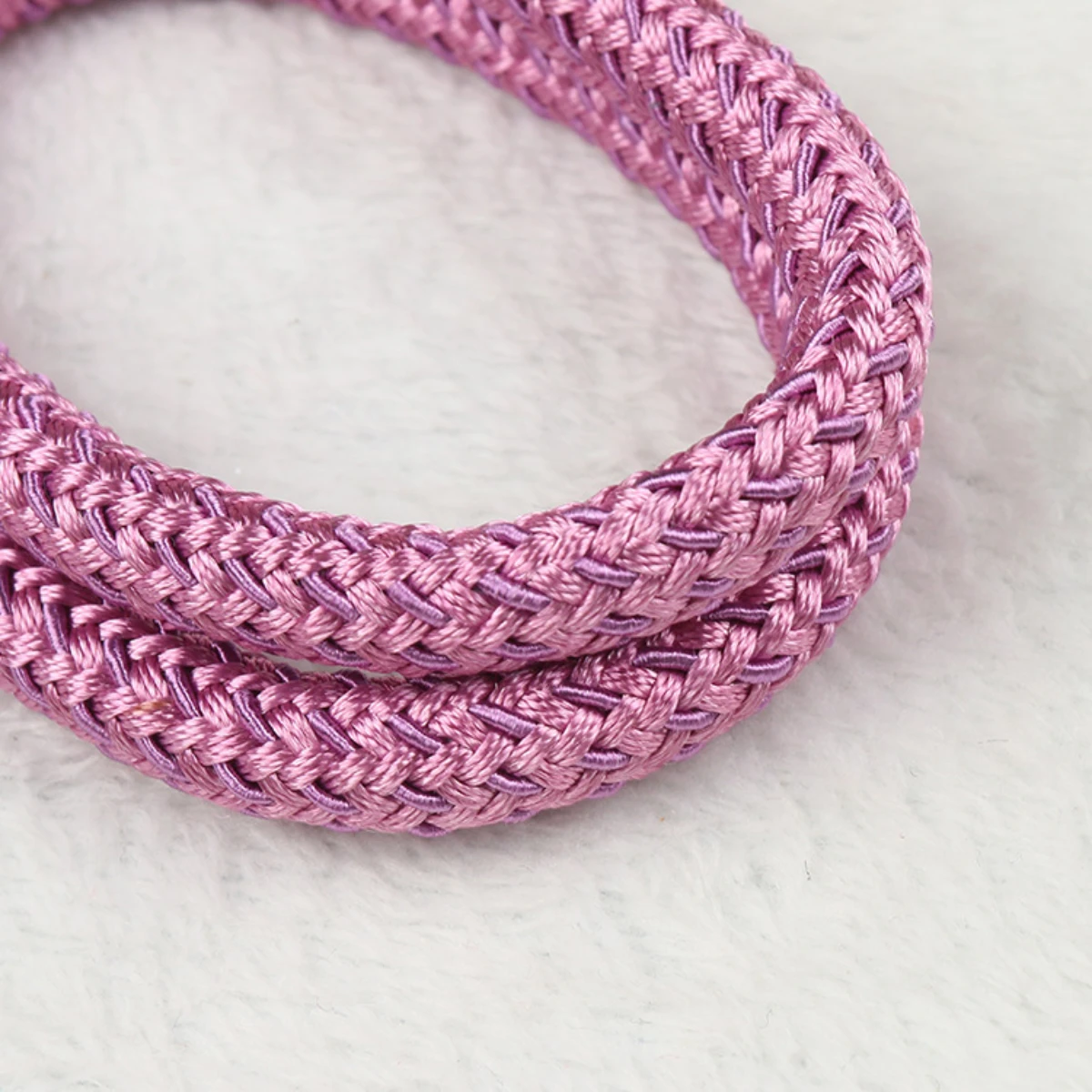 Creative pearl curtain buckle rope, simple and non perforated curtain strap buckle accessories, curtain strap buckle ring