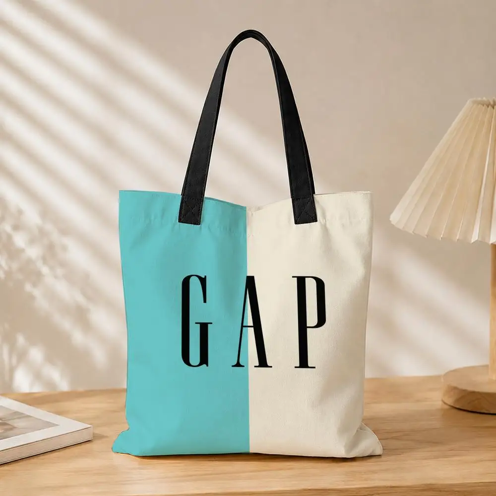 Modemarke G-GAP Aufbewahrungstaschen Canvas-Tasche, geeignet für Arbeit, Schule und tägliche Pendelfahrten, wiederverwendbare Einkaufstasche. – Detail 24