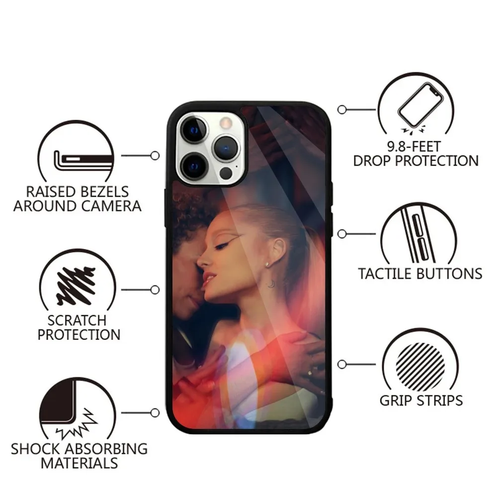 Hot Singer A-Ariana Grandes Phone Case Strong Magnetic For IPhone 15,14,13,Pro,Max,Plus,11,12,Mini For Magsafe Wireless Charging