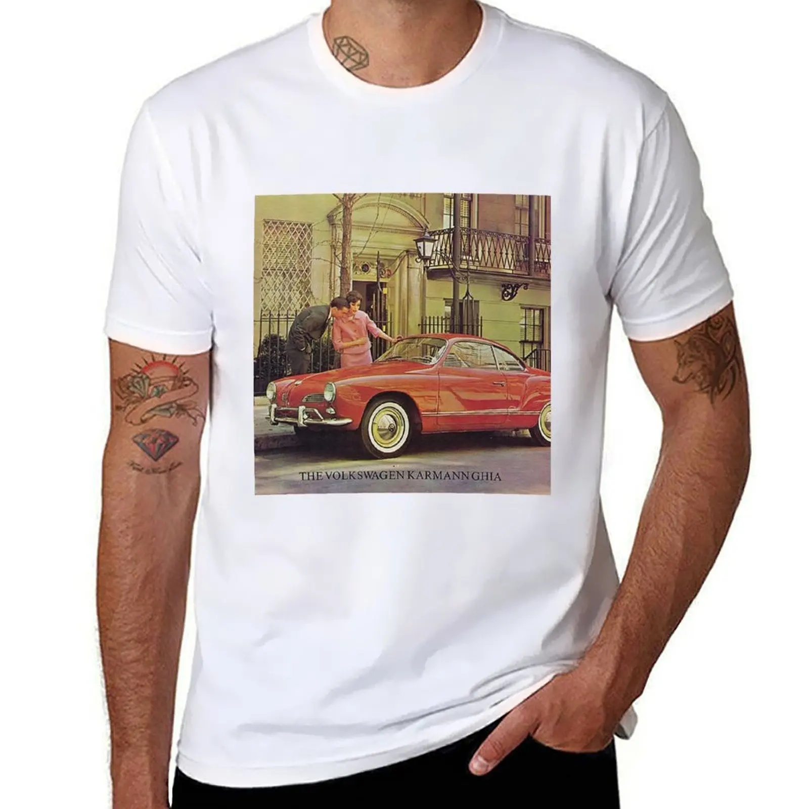 

Karmann Ghia.. Vintage Fifties T-Shirt t shirts for man graphic funny t shirt for man 100 percent cotton T-Shirt