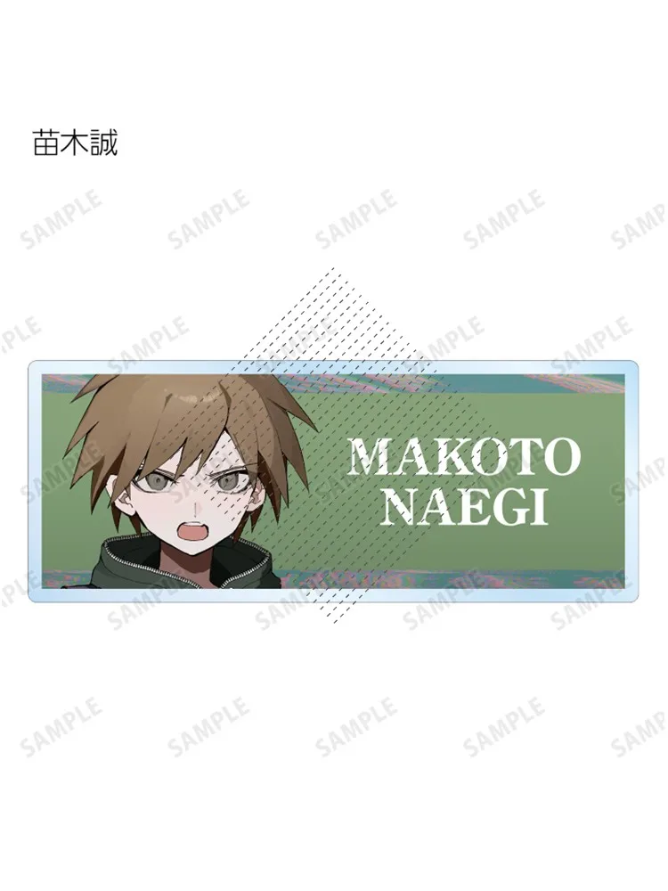 Game V3 Akamatsu Kaede Ouma Kokichi Shuichi Saihara Nanami Chiaki Keychain Doll Anime Acrylic Keyring Pendant for Gift