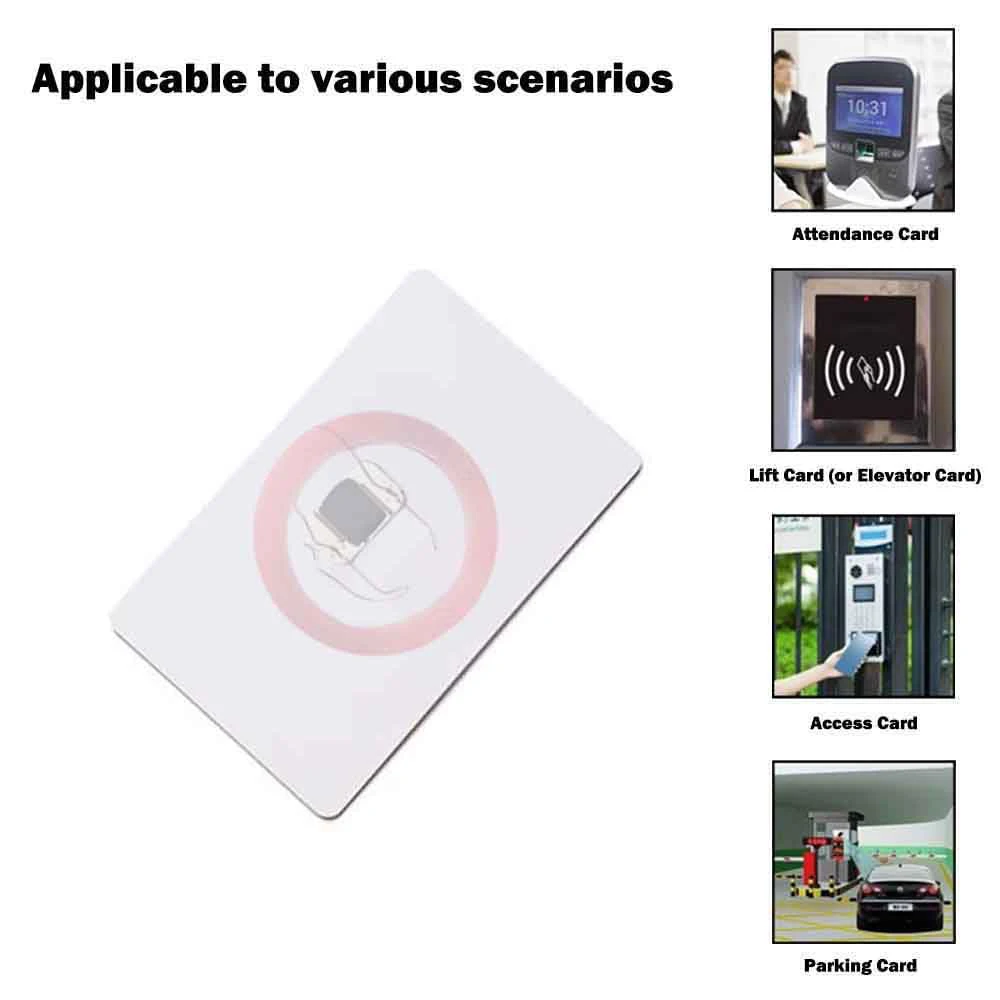 RF LF 125kHz T5577 card tag,suitable for hotel entrance doors,access control elevator keys compatible with HID/TK4100/E4100