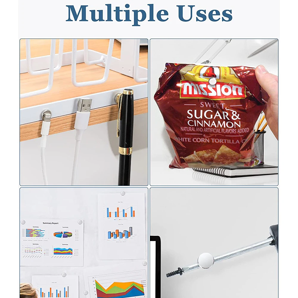 Iman aimants pour réfrigérateur bricolage bureau tableau blanc atelier 60x10x3/60x10x5/60x15x5/60x20x5/60x10x10/60x20x10