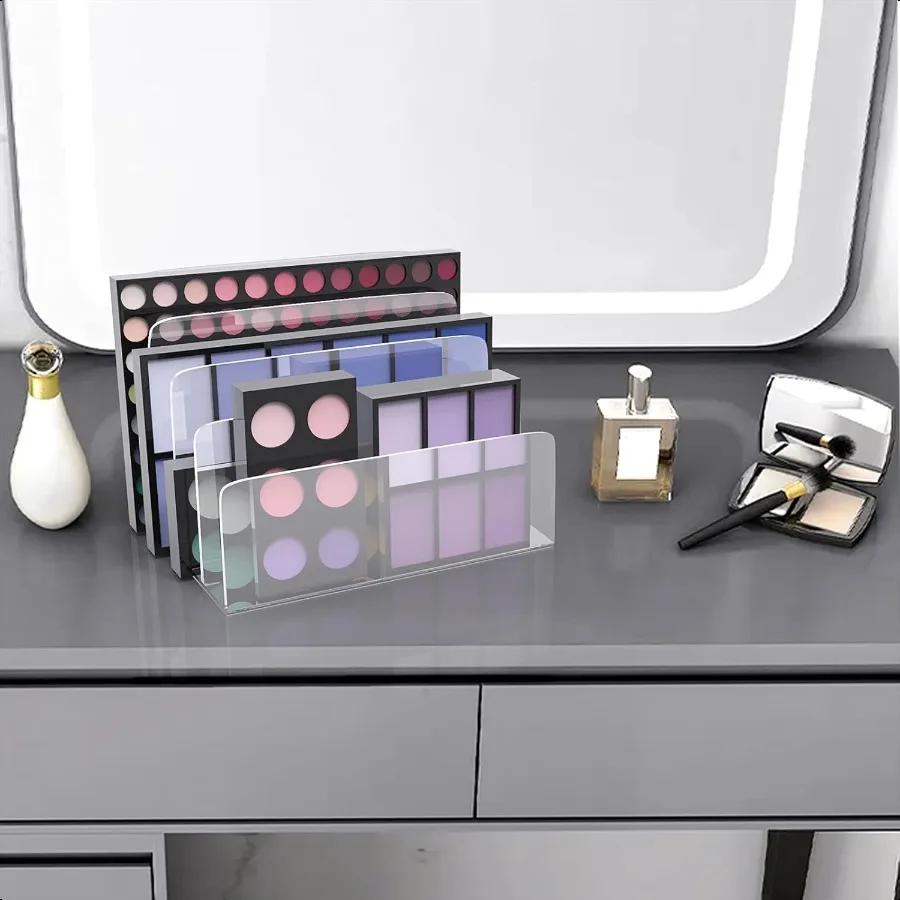 Прозрачный акриловый органайзер для файлов, 4-секционный акриловый держатель для файлов, сортировщик, офисный настольный органайзер для папки с файлами, почтой, письма, книга Elect