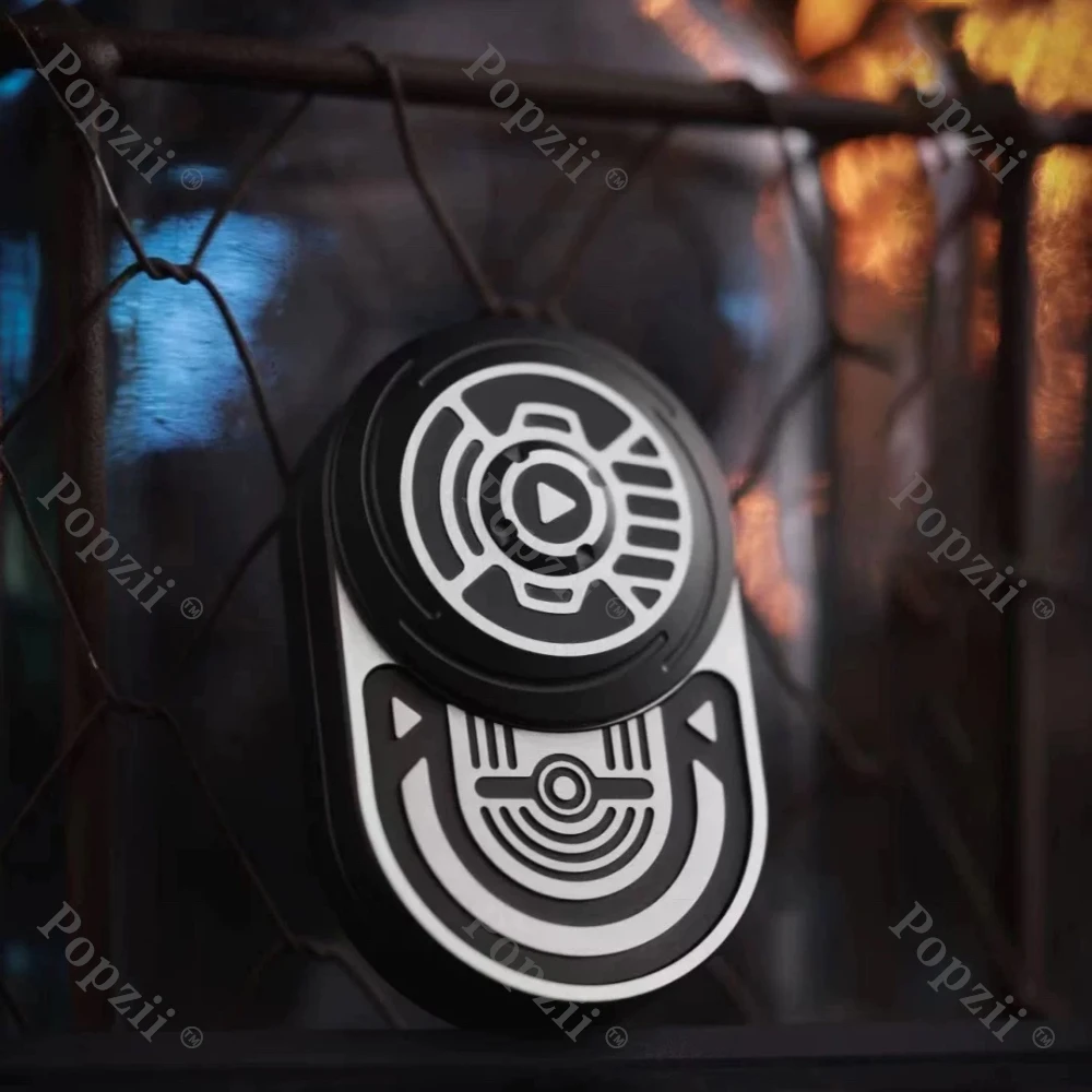 MOT MIX EDC Ceramic Coating Rotates Left And Right 360° Fidgeting Toys Mechanical Multi Orbit Push Slider Adult Anxiety Toys