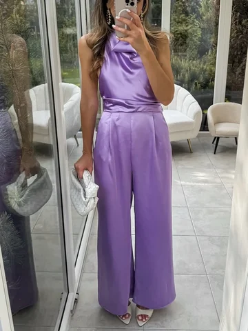 10 best sales sidenjumpsuit - №10