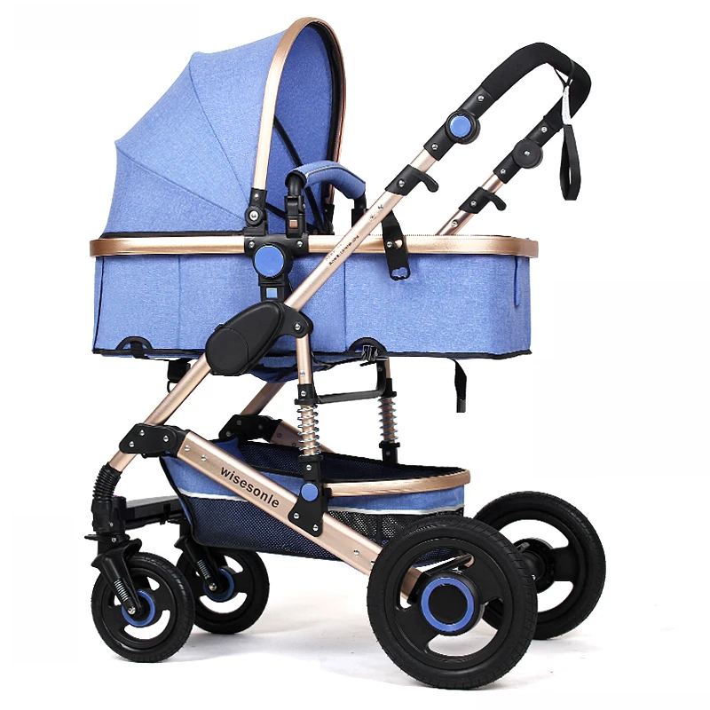 Light-Weight Flax Series Stroller With Zipper Dismounting Awning/Pink Baby Trolley Baby Supplies & Products