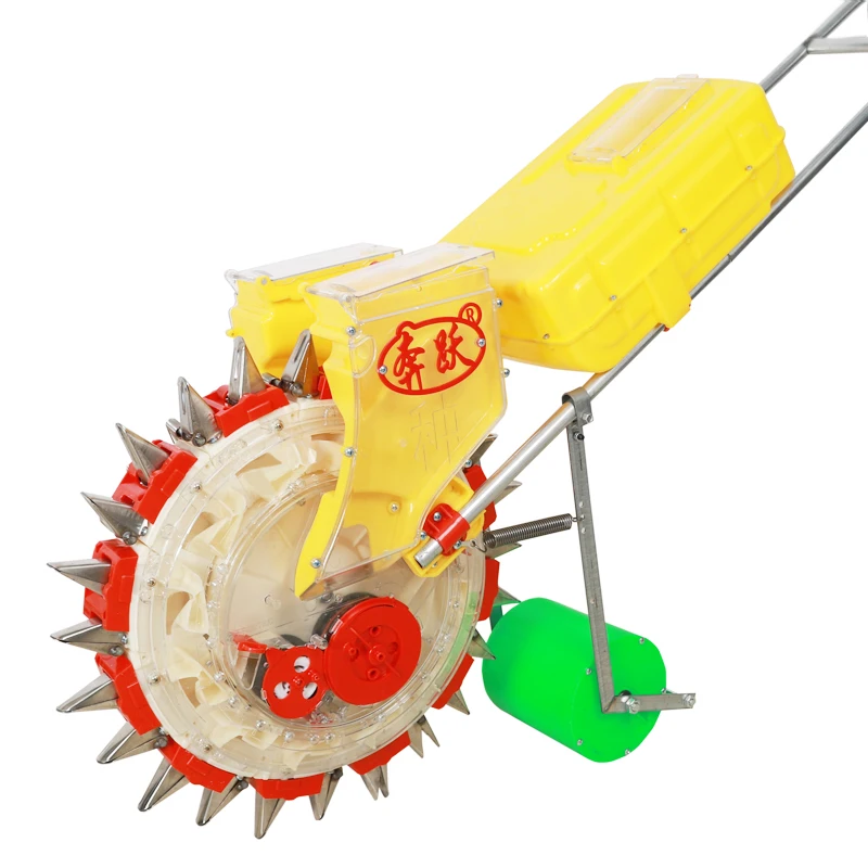 

Hand push new peanut corn rhubarb bean planter multi-functional fine sowing on-demand machine