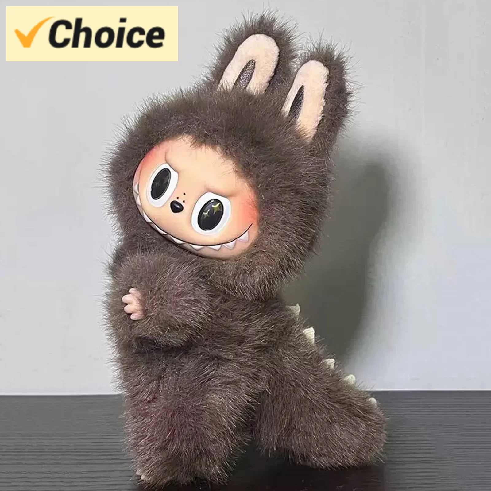 Little Leader Zimomo Dragon Labubu Christmas Gift DIY Handmade Baby Labubu Vinyl Doll Cute Plush Doll Toy Gift   Children's Rag