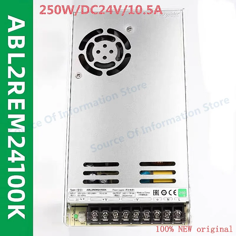 Schneider ABL2REM24100K DC Switching Power Supply 24V 250W 10.5A - Electronic Component