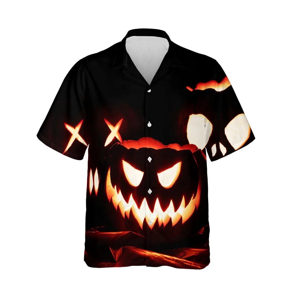 

Jumeast 3D Halloween Festival Clothing Men Shirt Fashion Costume Comfortable Streetwear Casual Shirts For Men Oversized Blouses