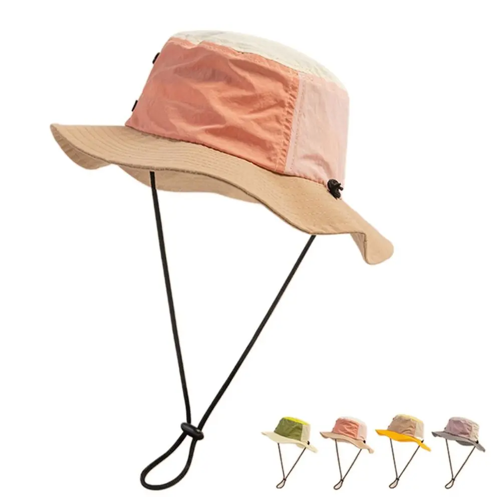 Fish Mountaineering Caps Anti-UV Quick-dry Panama Hat Fisherman hat Sun Protection Bucket Hat For Summer|Camping|Hiking