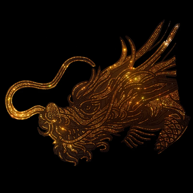 صنبور الكي عالي الجودة من حجر الراين DIY للقمصان والجينز والبلوزات كإكسسوارات الملابس