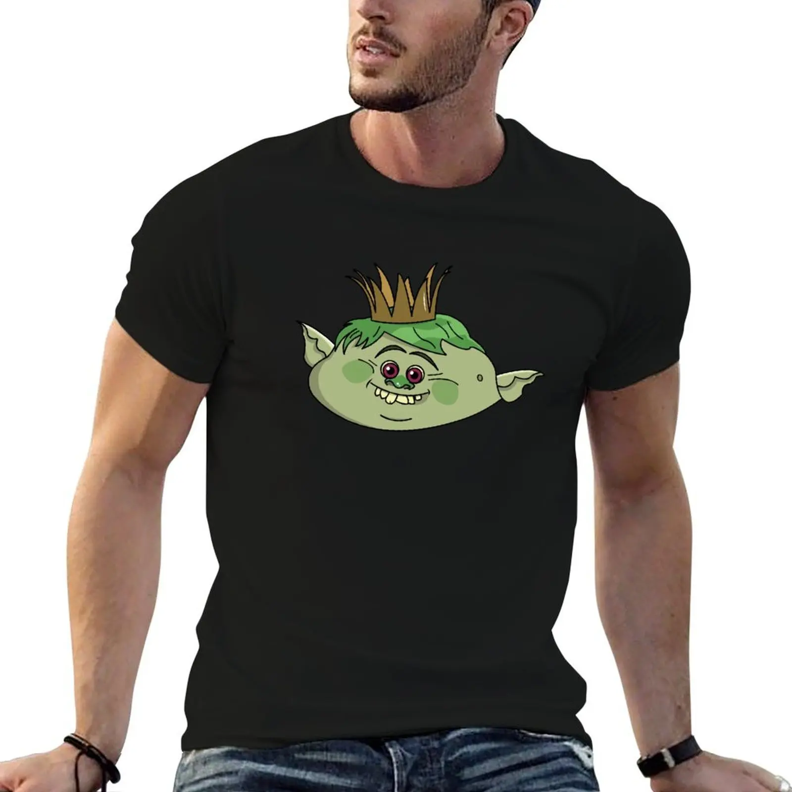 King Gristle Jr. - Trolls T-Shirt quick drying anime t shirts mens workout shirts