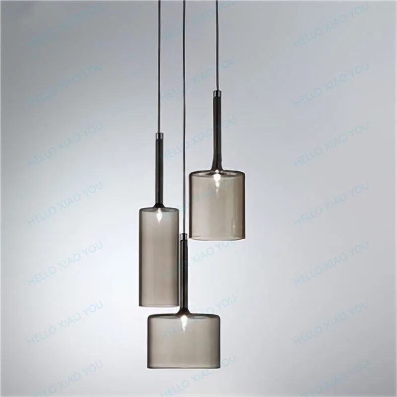 Nordic Minimalist Style Personality Creative Glass Chandelier Bar Cafe Bar Light Dinner Light Fixture Hanging Glass Light