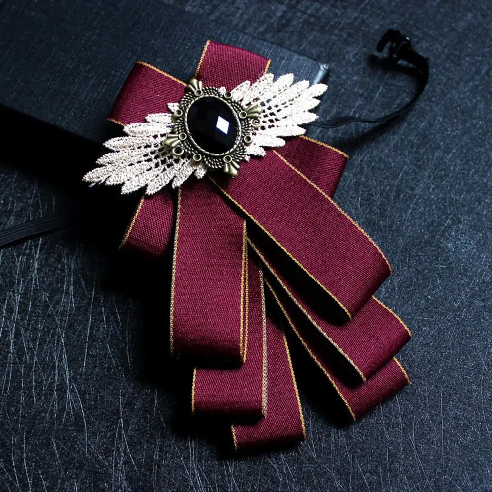 1pcs Necktie Multi-layer Men Bowtie Wedding Party Bow Tie Men's Collar Adjustable Classic Gentleman Neck Tie For Bridegroom