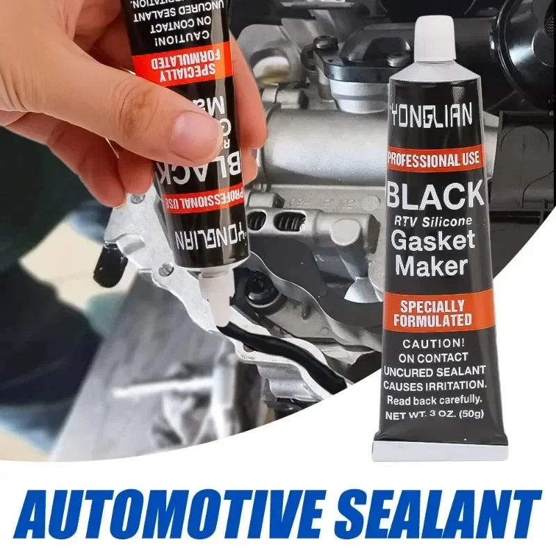 Universal Automotive Black Sealant Car Engine Liquid Sealant Adhesive Waterproof HighTemperature Oil Resistant Car Biker Sealant