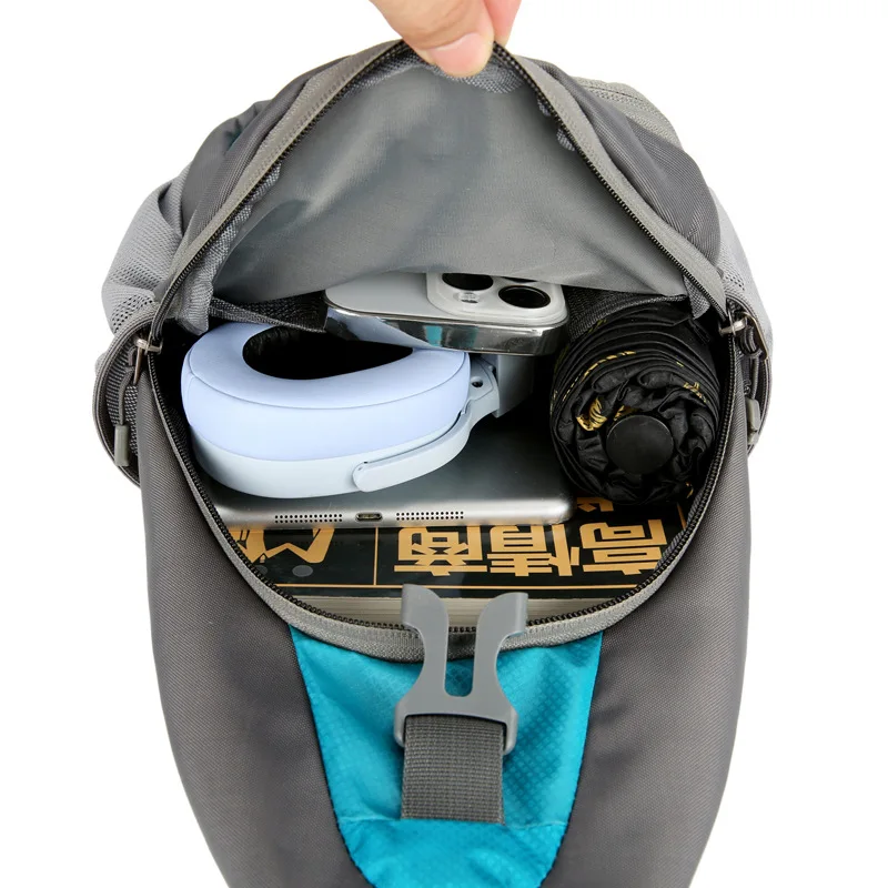 Borsa a spalla singola impermeabile per sport all'aria aperta Borsa a tracolla Bapa Borsa per cellulare Borsa per cellulare Bapa in tessuto di nylon Faionable