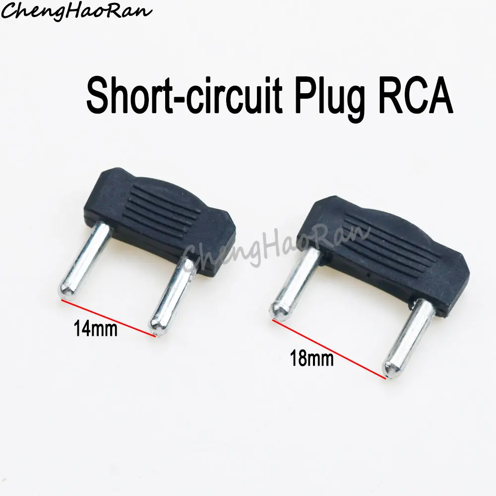 

ChengHaoRan 10 шт. 3 мм разъем для короткого замыкания RCA Аудио Видео Клеммная колодка банановый разъем 14 мм 18 мм Шаг соединение штекер аксессуары