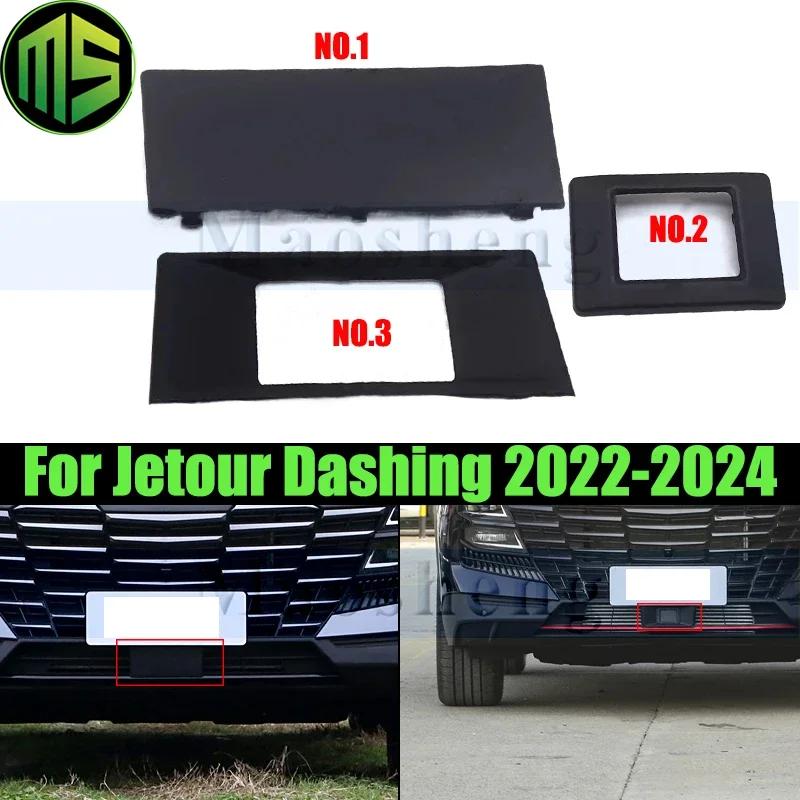 

Maosheng Front Bumper Adaptive Cruise Cap Frame For Chery Jetour Dashing 2022-2024 ACC Cover Front Bumper ACC Cruise Radar Cover