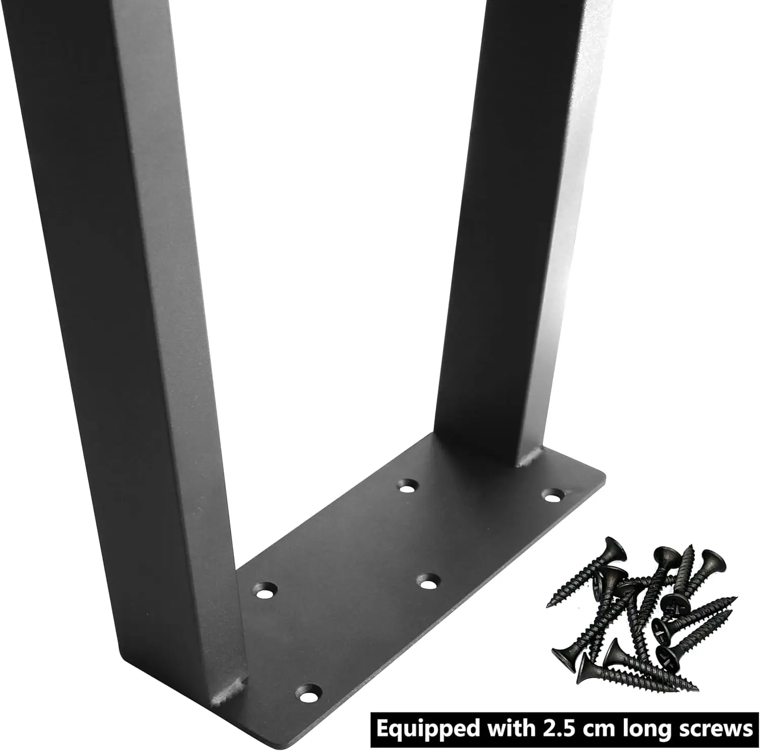 أرجل الطاولة المعدنية شديدة التحمل، أرجل المكتب المربعة، أرجل طاولة الطعام، أرجل الأثاث الصناعي، أرجل طاولة القهوة الحديثة، مجموعة من 2