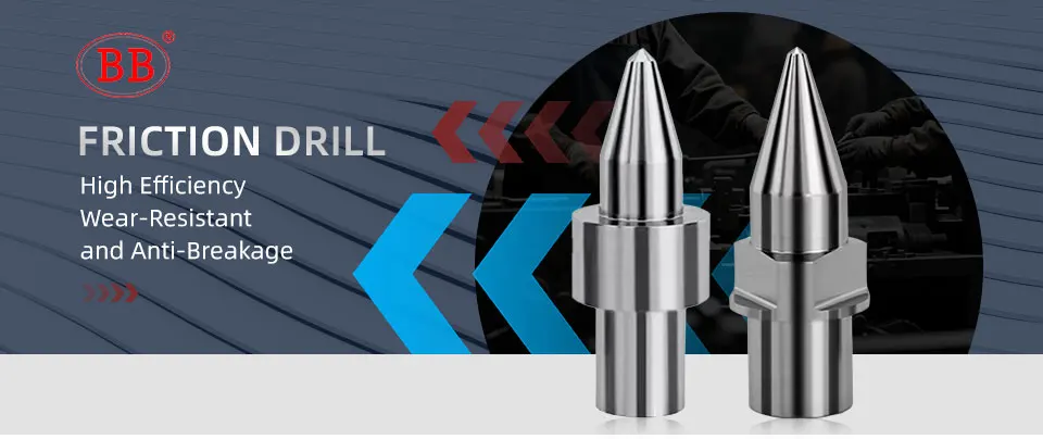 BB Thermal Friction Hot Melt Short Drill Bit Solid Carbide Hole Making Tool M3 M4 M5 M6 M8 M10