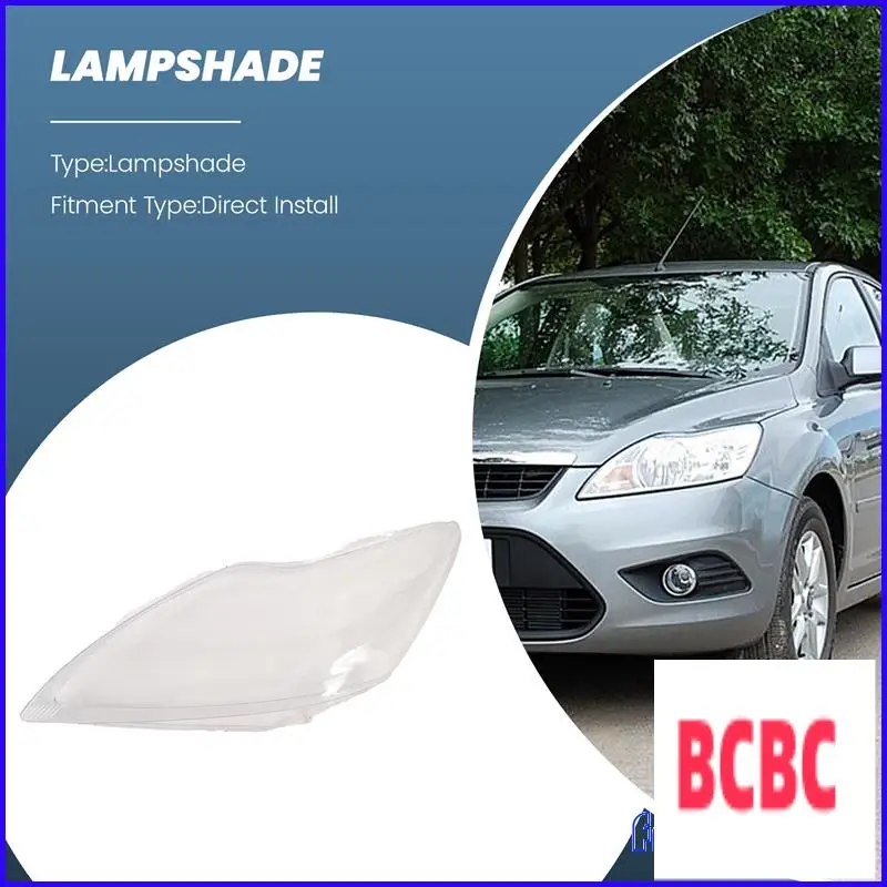 BB-untuk Ford Focus 2009-2011 Lampu Depan Penutup Cangkang Kap Lampu Lensa Transparan