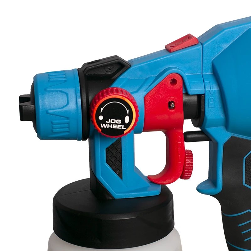 800mL 20V Cordless Multi Function Spray Gun Electric Hand Held Paint Sprayer for Home and Outdoors/Painting Projects