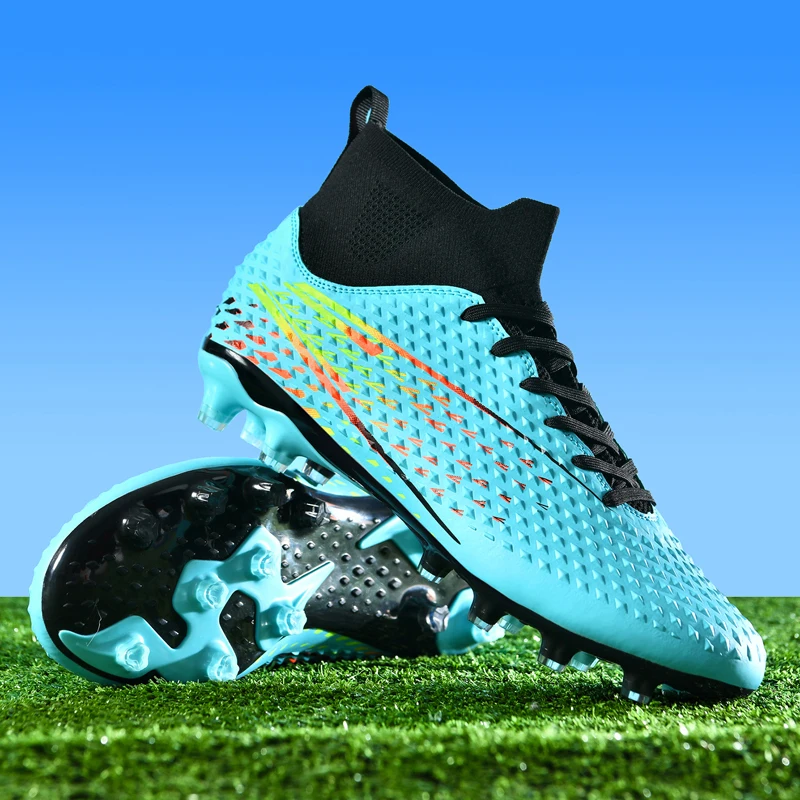 

Hight-quality Football Boots C.Ronaldo Competition Fustal Training Shoes Anti Slip Wear Resistant Soccer Shoes Chuteira Society