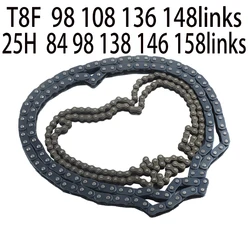 T8F 25H chain with Spare Master Link For Mini Dirt BIKE Quad ATV 47cc 49cc Minimoto Pocket Bikes98 links 138 links 148 links