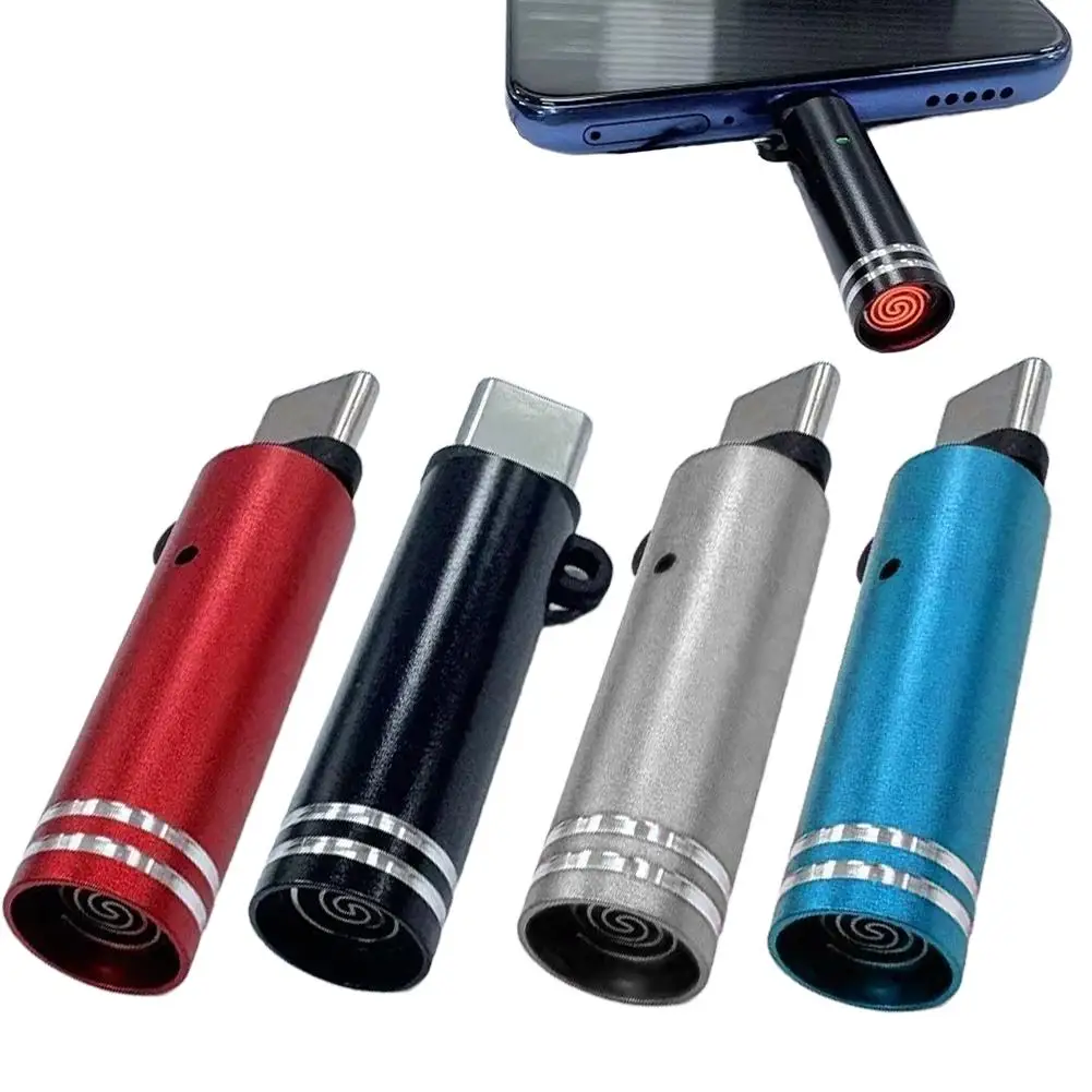 Mini Rechargeable Lighter Type-c Female Adapter Igniter Charging Wireless Portable Dropshipping Type-c Adapter Igniti A7m7