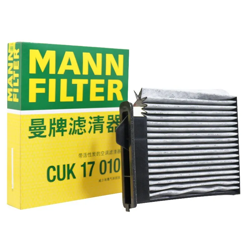 For NISSAN Sylphy 1.6L 2.0L Tiida Yida 1.6L Livina 1.6 1.8 Geniss 1.8 Qida 1.6L 27891ED50A MANN FILTER CUK17010 Cabin Air Filter