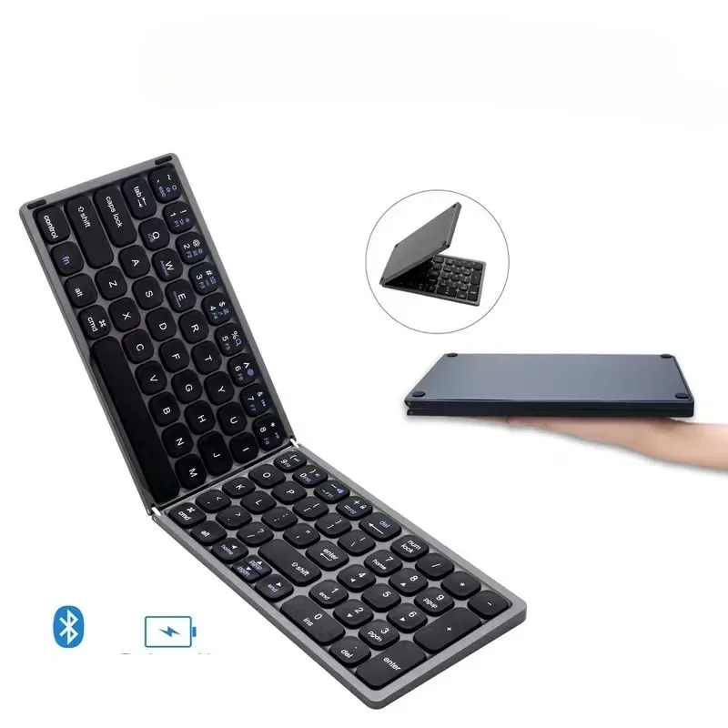 

Bluetooth Portable Mini folding Wireless keyboard with Numeric Keypad for Laptop Windows Android Tablet Phone